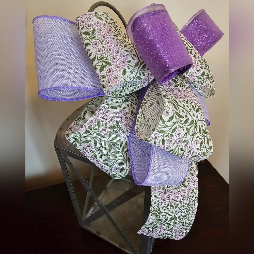 Spring Lantern Bow 💜